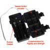 Jex Electronics Waterproof Two/2X AA Battery Holder Case Box 2.4V/3V