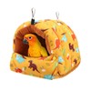 Wontee Bird Nest House Winter Warm Snuggle Hut Bird Bed