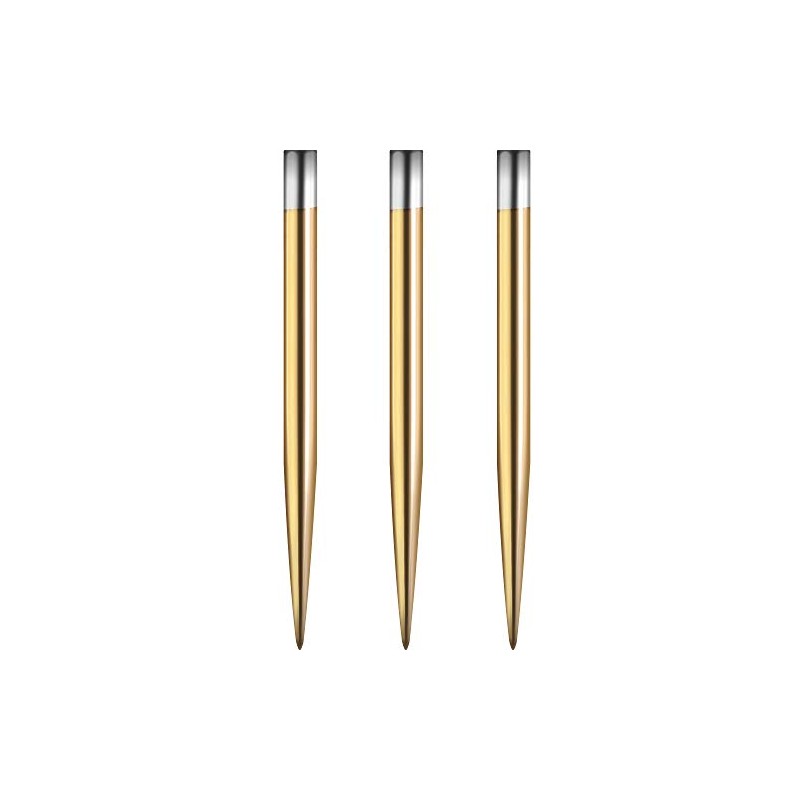 Mission Darts Glide Steel Tip Dart Points | Smooth Plain