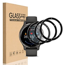 HEYUS [3 Pack] Screen Protector for Garmin Venu 2 45mm, Scratch Resistant Premium High Sensitive PMMA Full Coverage Soft Screen Protector Film for Garmin Venu 2 45mm