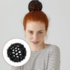 8PCS Hair Nets, Invisible Knit Hairnets, Knit Mesh Snoods, Ballet