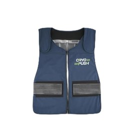 Cryopush Phase Change Cooling Vest - 18C, Navy Blue