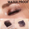 Waterproof green eyelashes - Colorful, Smudge-proof, 4D Silk Fiber Lash,