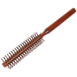 NOLITOY Wooden Comb Hairbrush Hair Brush Hair Blow Drying Brush Mens Combs Hair Roller Comb Brush for Blow Drying Hair Styling Brush Inside Buckle Scroll Wheel Lotus Tree Man