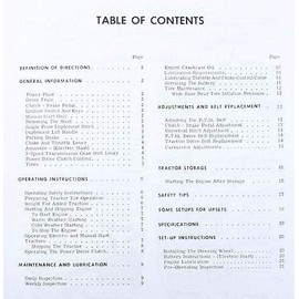 Operators Manual for Ford 70 75 Lawn Tractor Owners Gas Riding Rider Mower Garden