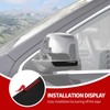 JeCar Side Mirror Turn Signal Light Trim Covers Smoked Blinker