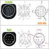 jasavdio S-Video 8-Pin Mini DIN Extension Cable, Male to Female