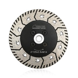 5”/125mm 2 in 1 Diamond Blade for Cutting and Grinding Granite Marble M14 Thread
