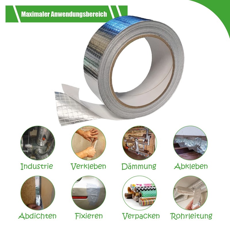 varivendo Aluminium Tape Mesh Reinforced 43 mm x 20 m