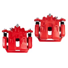 TRQ Performance Rear Performance Brake Caliper Set Compatible with 05-10 Honda Odyssey
