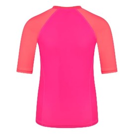 Trollkids Kids Kvalvika T, Bright pink, 164