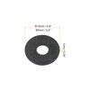 PATIKIL M5 Nylon Flat Washer, 100 Pack 5mm ID 15mm