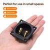 MECCANIXITY 2 Inch Speaker Box Terminal Cup, 2-Way Subwoofer Plug
