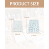 2pcs 2 Styles Reusable Silicone Mold for Women DIY Nail
