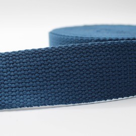 Leduc 3 Meters Strap Cotton Luggage Handle Bag Belt Shoulder Strap Harness Backpack Leather Goods High Quality Blue (86) 3cm