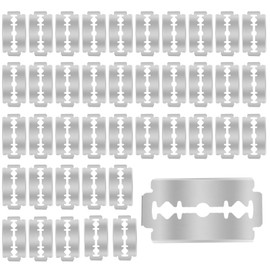 40-Pack Sourdough Bread Lame Blades – 6Cr13 Stainless Steel Razor Sharp Sourdough Scoring Knife for Bread Baking, Pizza Dough, Pastries – Fits Standard Bread Lame Handles (1.7 x 0.9 x 0.04 Inches)