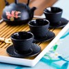 Hemoton 4 Piezas Taza De Té De Hierro Fundido Tazas