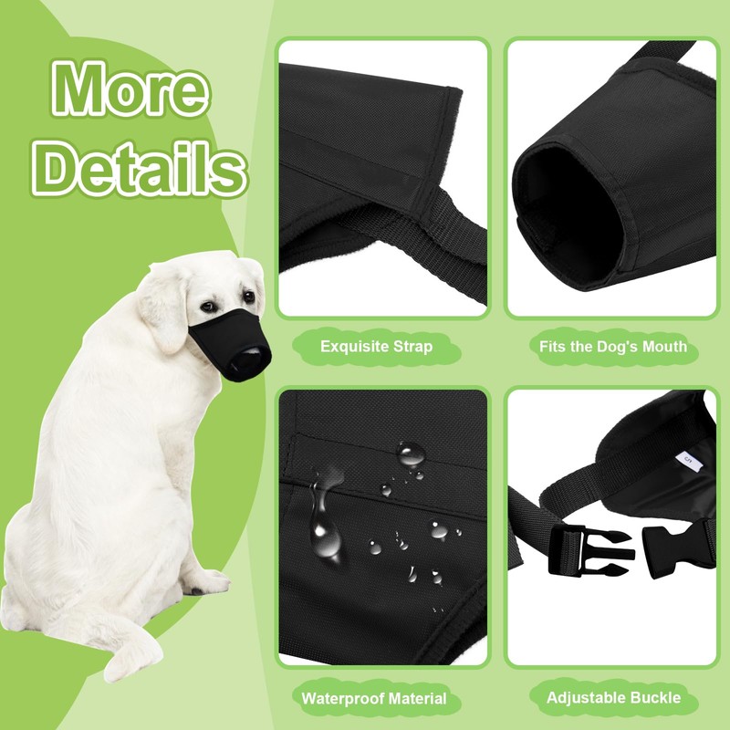 Coppthinktu Dog Muzzle for Small Medium Large Sized Dogs Anti