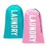 2 Pack Extra Large Laundry Bag Foldable Storage Bag with