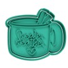 Apple Cider and Apple Basket Cookie Cutter & Stamp