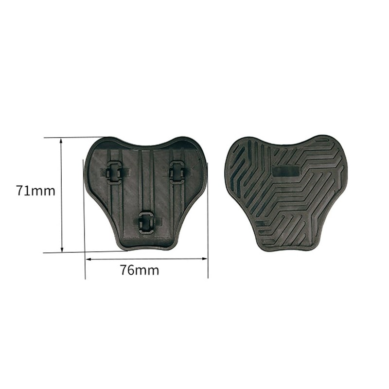 HOUSON Bicycle Pedal Plate Adapter with Cleats Compatible with KEO