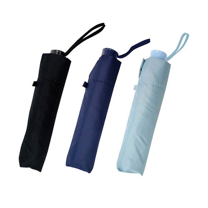 Ito Shoten 5039-BK Folding Umbrella, Black, 23.6 inches (60 cm),