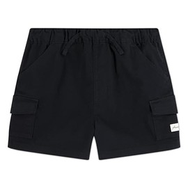 Hurley Girls' Pull On Cargo Shorts, Black