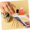 BIUDECO Labor-saving Nail Art Manicure Tool Cuticle Scissors U-shape Nail