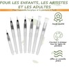 7 Pieces Water Tank Brush, Scettar Brush Pen Brush with