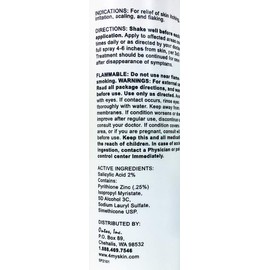 Noble Formula 1% Hydrocortisone Spray with .25% Pyrithione Zinc (Znp), 4 oz