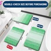 smiry Microfiber Bath Mat, 40 x 60 cm, Non-Slip Super