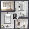 LOLOLE 6 PCS Metal Mirror Holder Kit, Heavy Duty Mirror