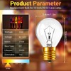 Lava Lamp Bulbs 25W 120 Volt, S11 Replacement Light Bulb