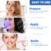 Teeth Whitening Kit with LED Light and Tooth Whitening System, Dentists Recommended, Effectively Removes Stains from Coffee, Tea & Smoking