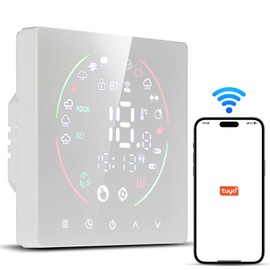 Smart WiFi Thermostat for Home Weekly Programmable Temperature Controller LCD Display Digital Intelligent Wall Thermostat