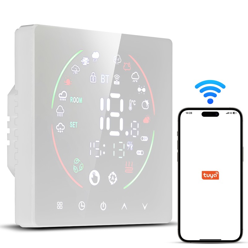 Smart WiFi Thermostat for Home Weekly Programmable Temperature Controller LCD