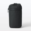 MUJI 84383168 Insulated Bag, Black, Size S, 5.5 x 5.9