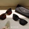 [EYEGLAD] VUECHIC 超軽量 ファッションデザイン フィットオーバーサングラス クラシックブラック - スモークレンズ ライフスタイル 偏光