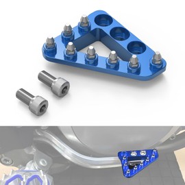 NICECNC Rear Brake Pedal Step Plate Tip Dirt/Street Bike Compatible with Husqvarna All 85-701 (Not 2016 TC125, FC250-450) 2014-2016 701 Enduro/Supermoto 2016-2018 Husaberg TE/FE125-570