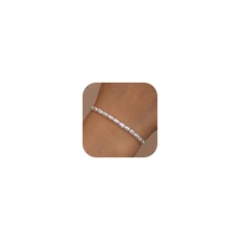 LOLIAS Pearl Bracelet Women's Bracelet Women's Pearl Bracelet Heart Stainless Steel Bracelets Women's Bracelet Women Pearl Jewellery Jewellery Gold/Silver