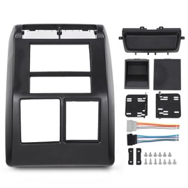 PIT66 DashBoard Bezel Trim Dash Panel Cover Cluster Bezel Compatible with Jeep Cherokee XJ 1997-2001 5EJ84LAZAC