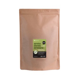 Wohltuer Organic Spirulina + Chlorella + Barley Grass - Mix 500 g - Organic Algae Superfood Mix Tablets in Raw Food Quality