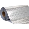Industrial Utility Diamond Plate Metallic Chrome Finish Vinyl Wrap Sheet