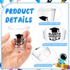 Sliner 200 Pcs graduation Plastic Shot Glasses 1.5 oz Clear