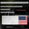 52 Inch Universal LED Light Bar Silencer Cover, American Flag
