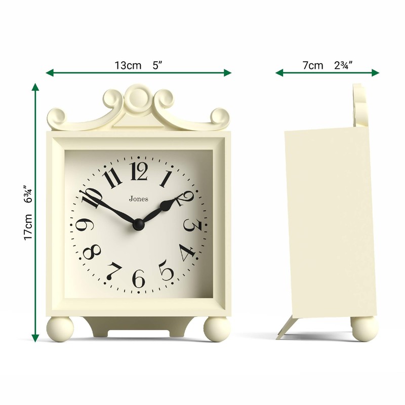 Jones Clocks® Parlour mantel clock | Classic carriage clock |