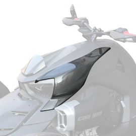 LUXEMOTO Fairing Panels for Can Am Ryker, Carbon Fiber Pattern Plastic Side Body Panels for Can-Am Ryker 900 600 Sport & Rally Edition All Models Accessories (Replace #219400803),2PCS