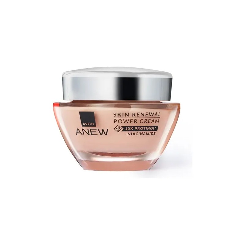 Crema Facial Renovadora Día Noche Anew Hipoalergénica Sin Parabenos 50g
