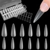 Fingooo Nail Tips, Ultra Thin, 240 Pieces, Long, Clear, Long