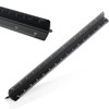 EIHI 1 x 30 cm long aluminium ruler triangular, triangular